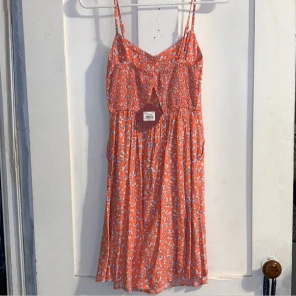 kohls dress SO brand xs NWT dress spring floral women y2k summer school teen - Picture 2 of 16